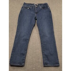 Levi Strauss Co Classic Straight Jeans Blue Wash Women Size 29 Straight Leg‎